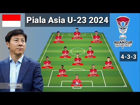 Tanpa Idzes !! Prediksi Line Up Indonesia U-23 Untuk Piala Asia U-23 2024 ~ Terbaru 1 April 2024