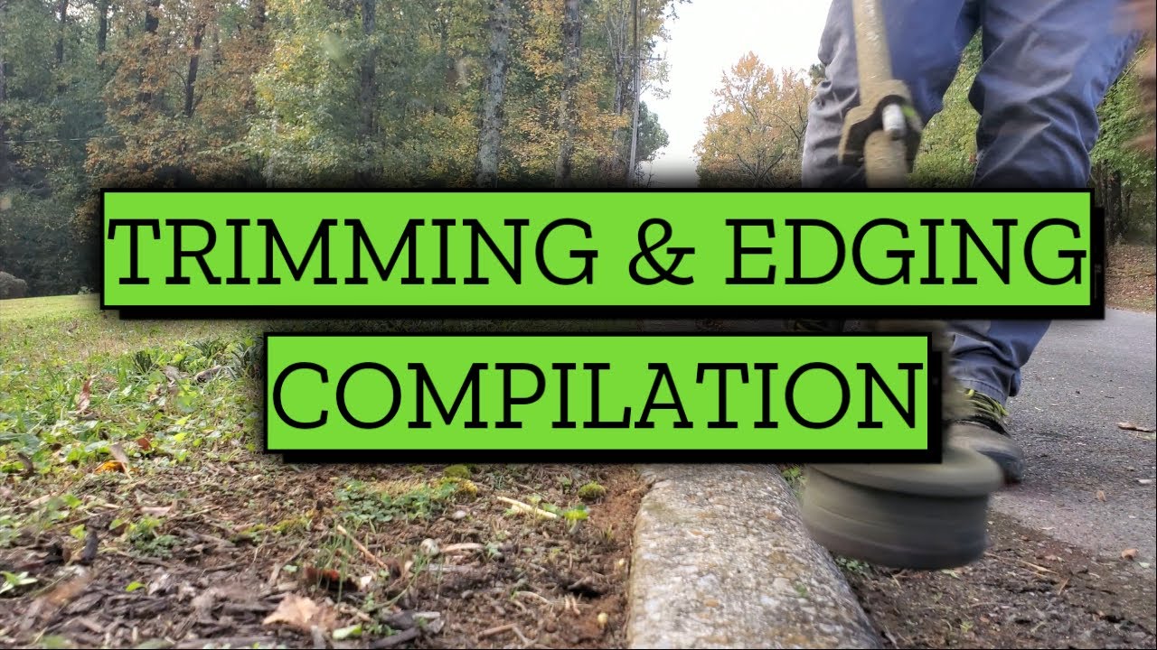 Watch this Satisfying Trimming & Edging Compilation using the Echo