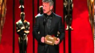 Sean Penn causes outrage with 'green card' quip at Oscars