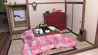HMS2 Original Dollhouse - Miniature Japanese style room　ミニチュア和室作り
