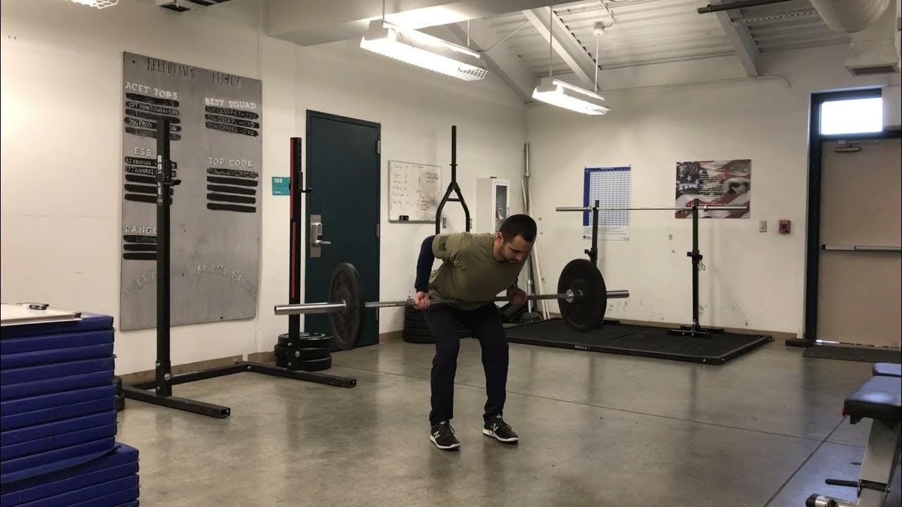 Barbell (BB) Bent Over Row (Palms Up) YouTube