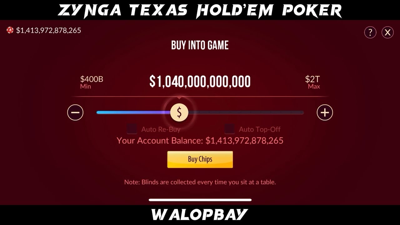 TRILLION Zynga Texas Hold’em Poker YouTube