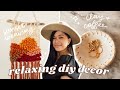 DIY WITH ME! *My FAVORITE Relaxing DIYS and Best Projects to Destress* Air Dry Clay + Loom Weaving