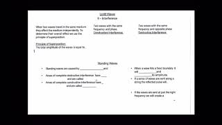 Waves lesson 3