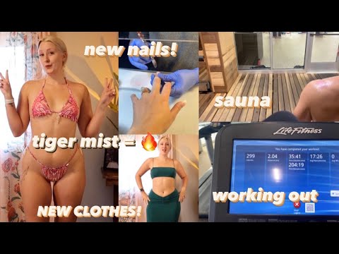 New Clothes + Getting My Nails Done + Working Out | Hannah Garske