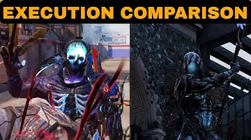 Mythic Dark Shepherd EXECUTION VS Mythic Ghost physical comparison #gaming #codm #codmobileclips