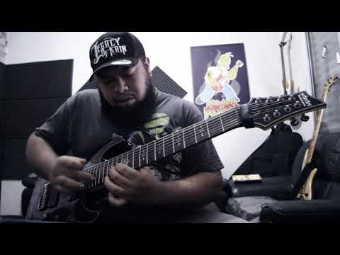 Schecter Damien Elite-8/ EMG 808 - Michel Oliveira