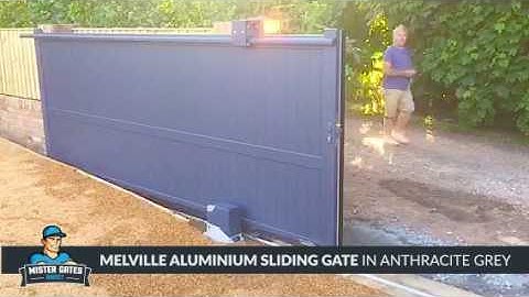 Aluminium Sliding gate Melville by Mister Gates Direct