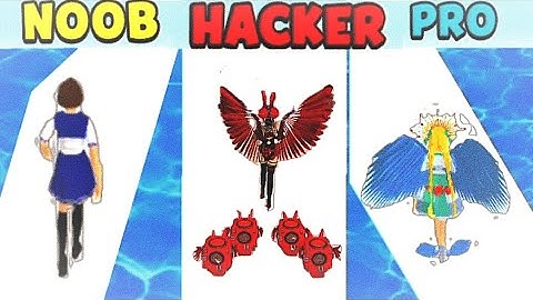 NOOB vs PRO vs HACKER - Destiny Run Hack All Levels Gameplay