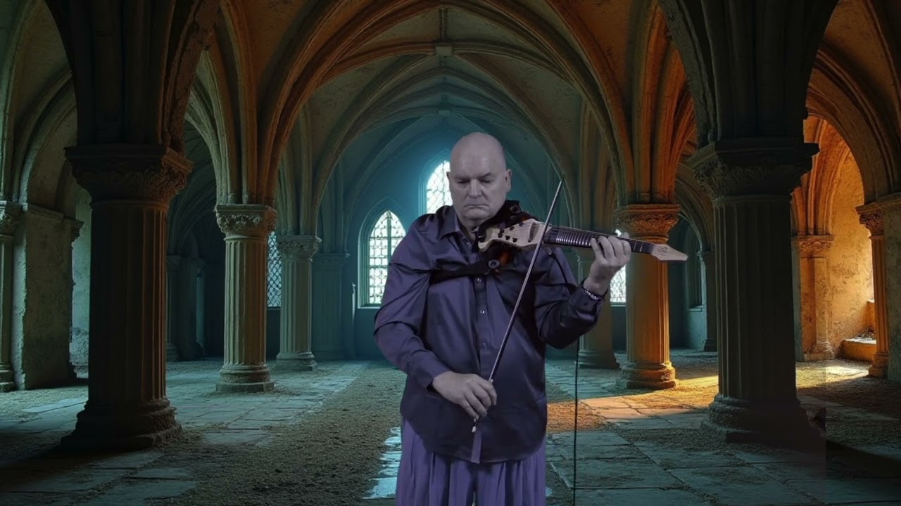 Electric Bach: Solo Violin Partita 2 - Rudolf Haken, EVL Dragonfly 6-string