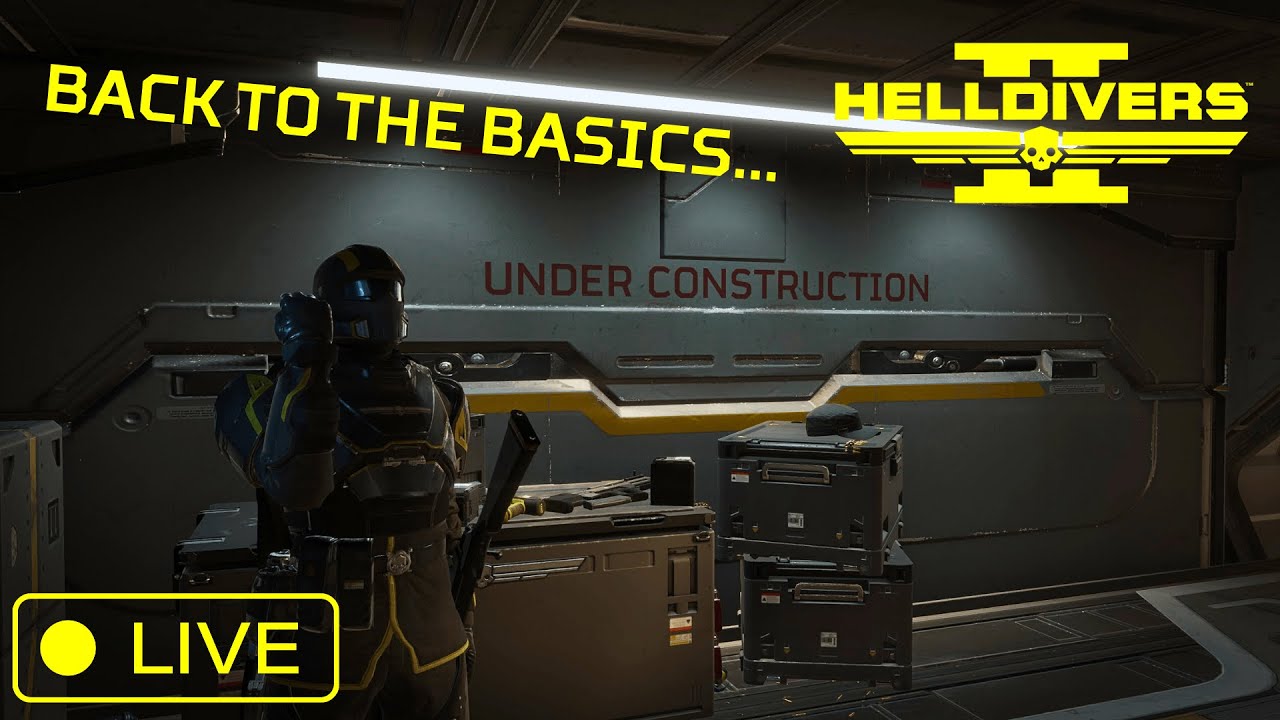 🔴LIVE - Helldivers 2: Back to the Basics | OPEN QUEUE