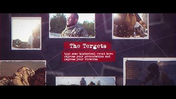 The Targets : After Effects template