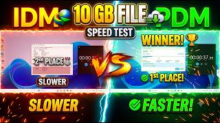 Perfect Download Manager vs IDM – 10GB Download Speed Test | PDM Downloads Faster screenshot 5