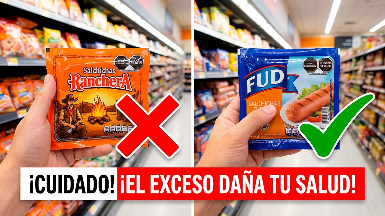5 marcas de SALCHICHAS que nunca debes comprar y 2 que si son recomendables