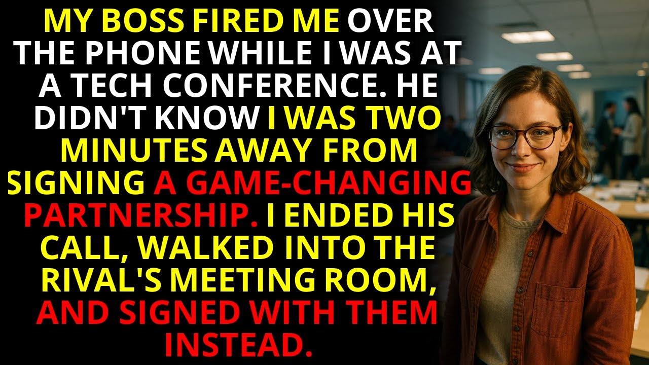 She Was Fired Before Her Biggest Deal — Then Outplayed the CEO on Stage 💼 | #OfficeRevenge