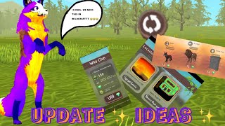 WildCraft Update IDEAS!!