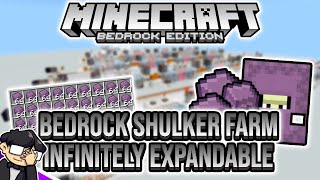 Expandable Shulker Farm for Minecraft Bedrock Showcase 1.18.30.23 Preview / Beta Caves & Cliffs