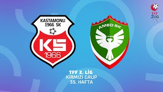 Tff 2 Lig Kırmızı Grup Gmg Kastamonuspor - Amed Sportif Faaliyetler