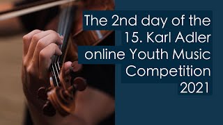 2Nd Day Nr.31-32 2Nd Day Of The International Online Youth Karl-Adler Music Compeion Irgw 2021
