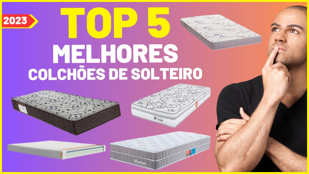 Top 5 Melhores Colchões de Solteiro de 2023 - YouTube