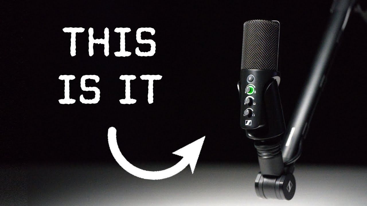 The Perfect, Affordable, Streaming and Podcast Microphone - Sennheiser  Profile USB Microphone 