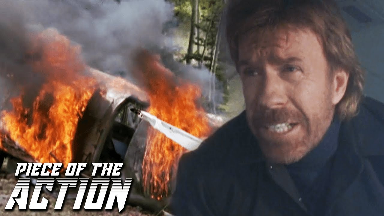 Mob Bombs Plane | Walker, Texas Ranger
