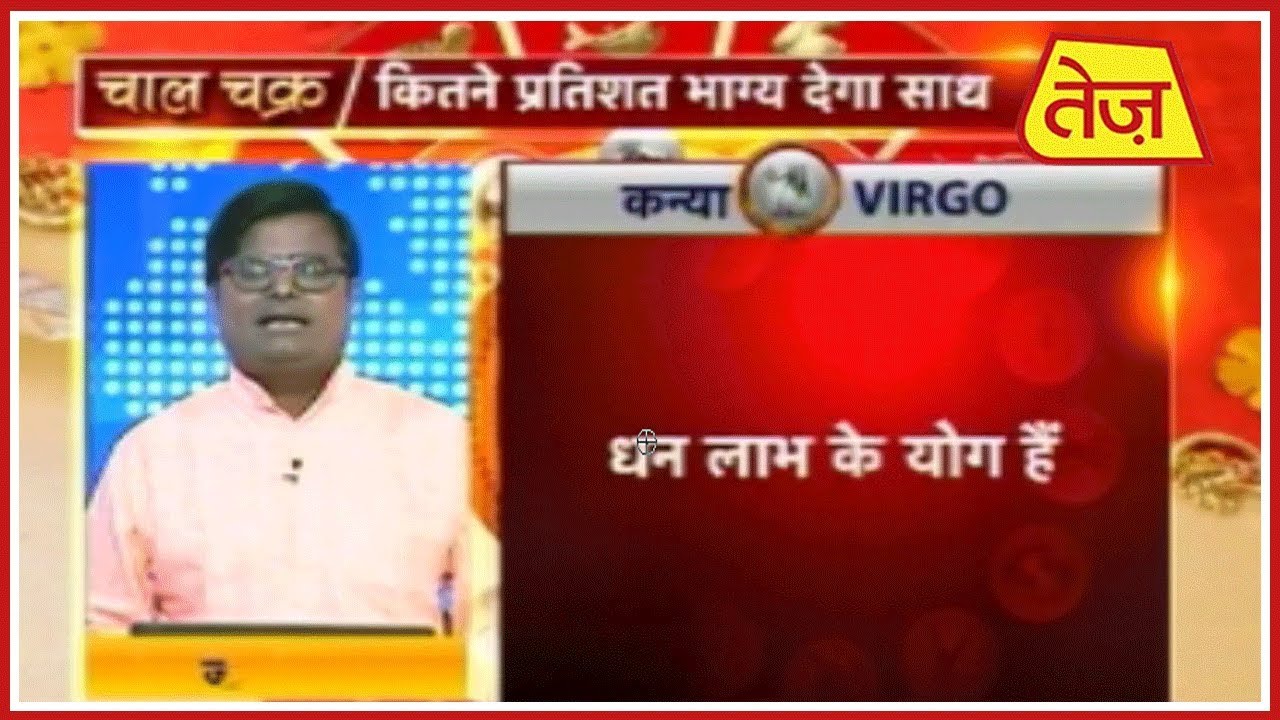 chaal chakra 24 october 2018 चाल चक्र: Chaal Chakra | Shailendra Pandey | Daily Horoscope | May 25th, 2019 | 10:00 AM