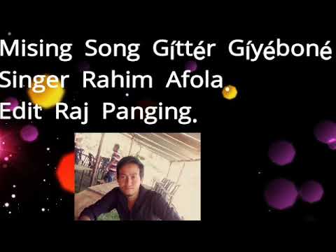 New Video Mising Emotional Song  Singer Rohim Panging  Disangmukh Afola