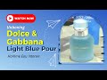 Unboxing Dolce & Gabbana Light Blue Pour Homme Eau Intense