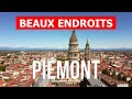 Voyage dans le Piémont Italie | Ville de Turin, Asti, Cuneo, Novara | vidéo 4k | Piémont que visiter