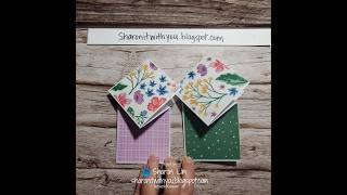 #217 VIDEO Diamond Top Fold card