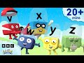 Letter Names V W X Y Z 🔤 | Lesson Twelve - Phonics Made Easy | Alphablock