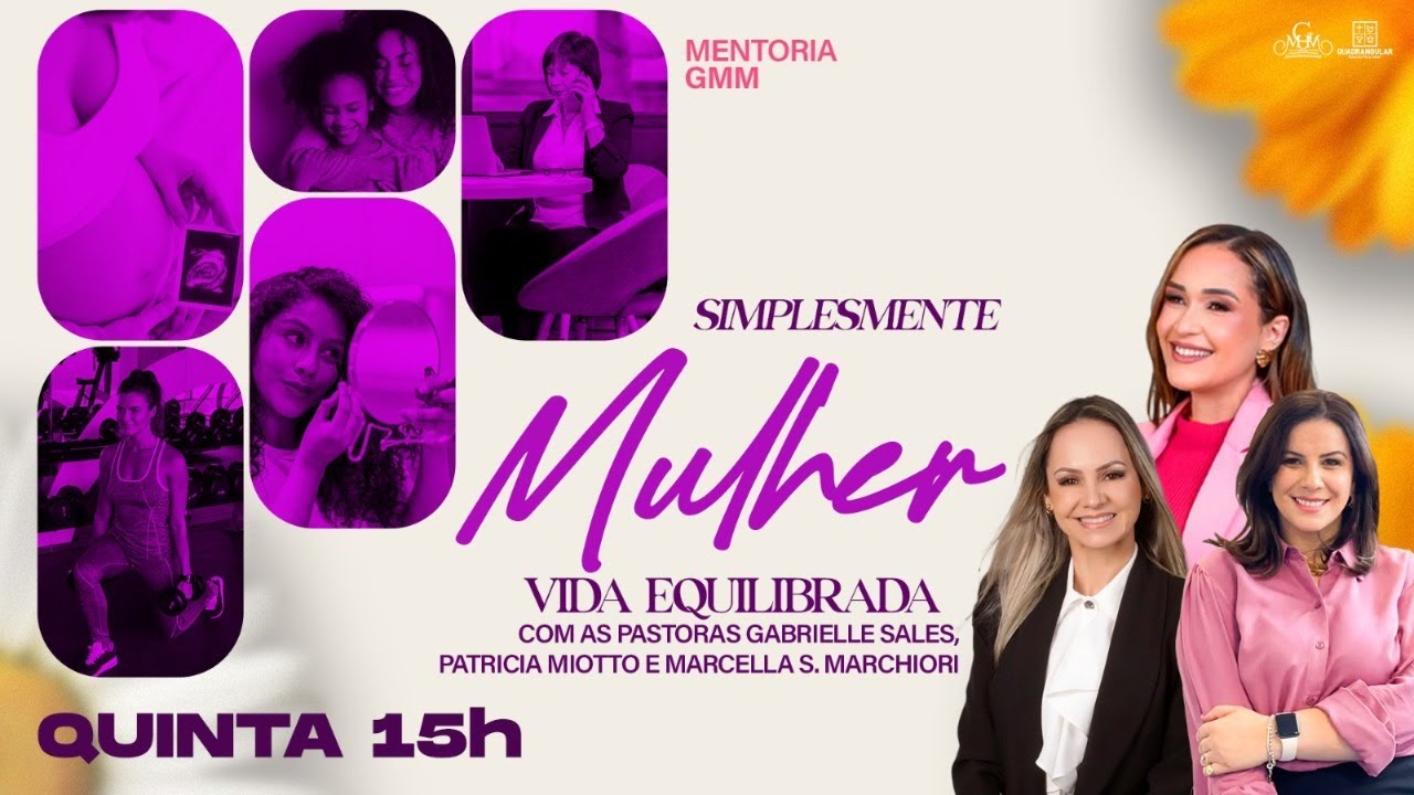 LIVE | VIDA EQUILIBRADA - MENTORIA GMM | 15H