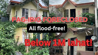 Flood-free at below 1M Pag-IBIG properties sa Rizal
