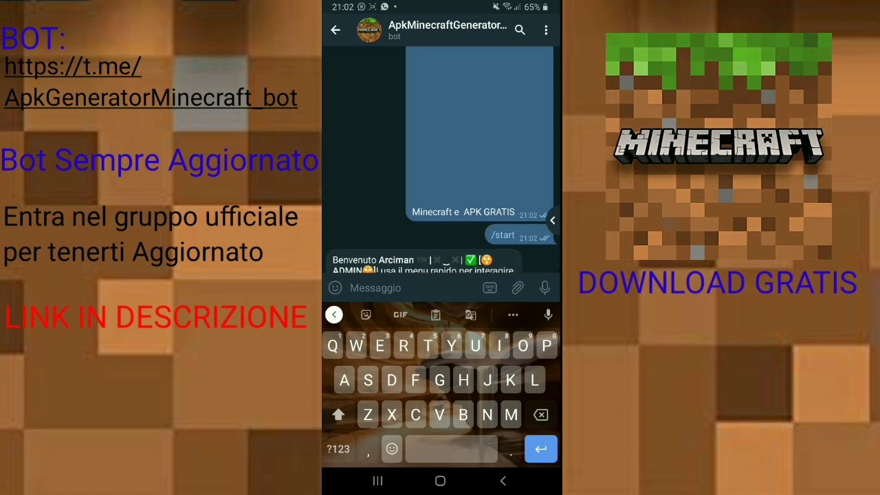 Come Scaricare Minecraft Gratis Sul Telefono