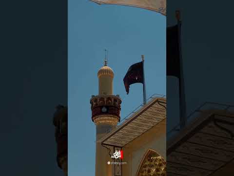 مشاهد من داخل #مرقد_الإمام_علي قبل تشييع خامنـ،،ـئي في مدينة النجف