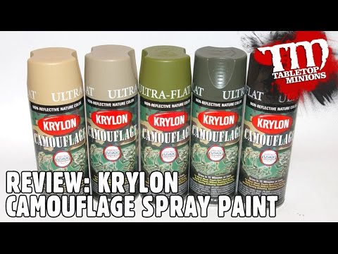 REVIEW: Krylon Camouflage Spray Paint 