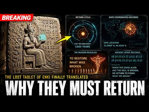 The Lost Tablet of Enki Finally Translated — It Describes Why They Must Return
