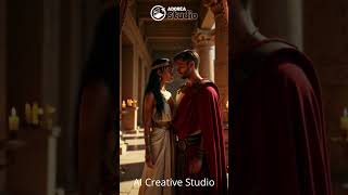 🎬 Cleopatra & Julius Caesar – Cinematic AI Short Film (30s) #AIVideo #short #love
