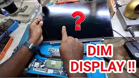 NO DISPLAY FIX | DIM DISPLAY | LENOVO NO DISPLAY ISSUE FIXED
