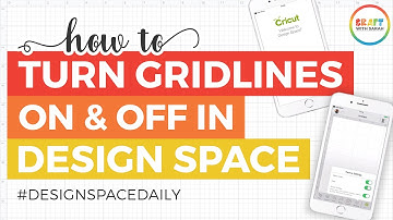 How to Turn the Grid On & Off on Cricut Design Space