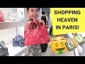 OUTLET SHOPPING IN PARIS! (first luxury bag + haul)