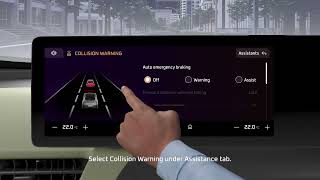 BE 6 | Collision Mitigation System - Enable & Disable