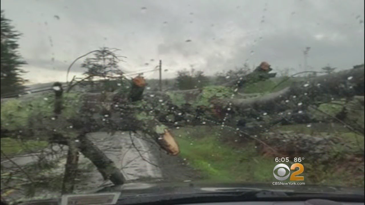 CBS2 Weather Watcher Describes Strong Storms In Sullivan County YouTube