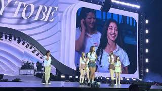 Twice Ready to Be Live at Philippine Arena Encore Interaction - Feel Special Jihyo - Queen of hearts