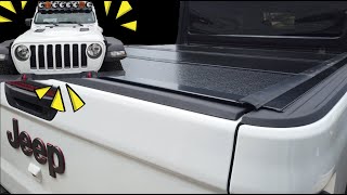 JEEP GLADIATOR | MOPAR HARD TRI FOLD TONNEAU COVER | INSTALL