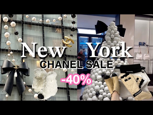CHANEL 40% Sale NY Vlog, CHANEL Unboxing, CHANEL Open Run Diet 