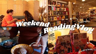 Weekend Reading Vlog ✨? | reading fun creepy reads | fun smutty novella and fun with friends