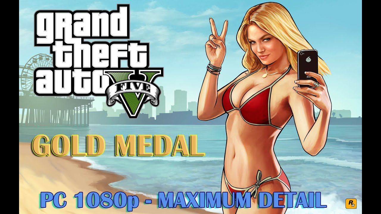 pc remote GTA 5 - Prologue (100% Gold Medal) - PC [1080p] Max Settings