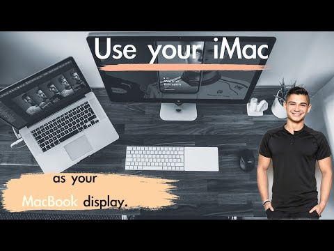 दूसरे मॉनिटर के रूप में iMac का उपयोग करें।